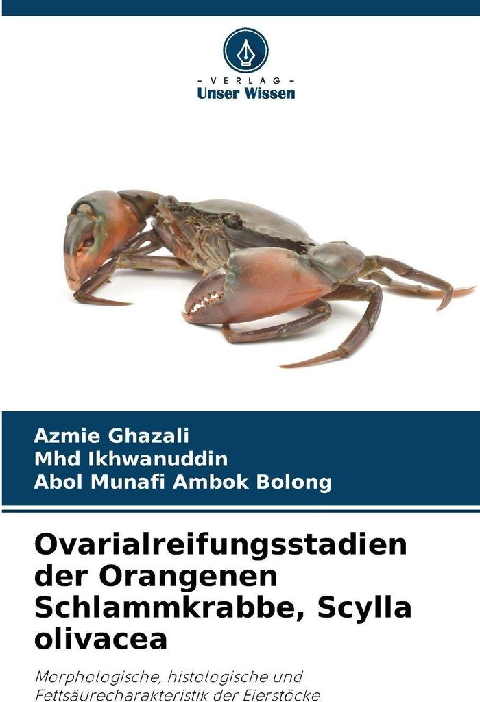 Ovarialreifungsstadien der Orangenen Schlammkrabbe, Scylla olivacea
