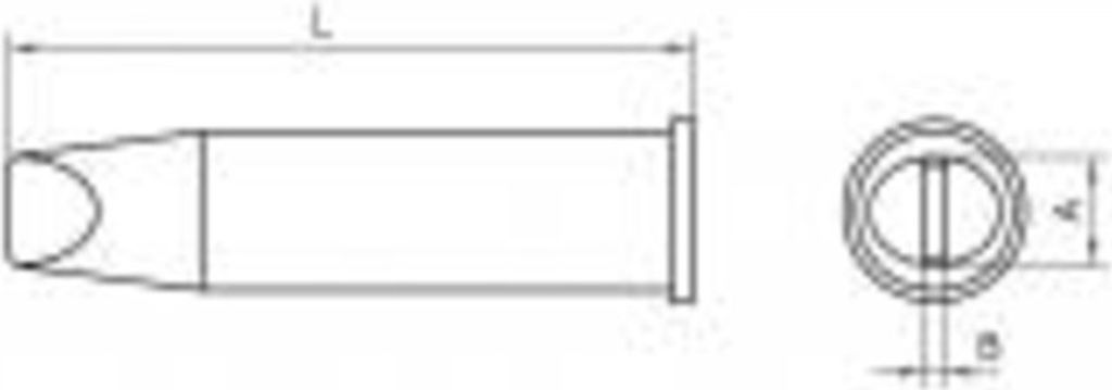 Weller Tools Weller T0054480299 - Lötspitze - Weller - WXP200 - 1 Stück(e) - 7,6 mm - 1,5 mm