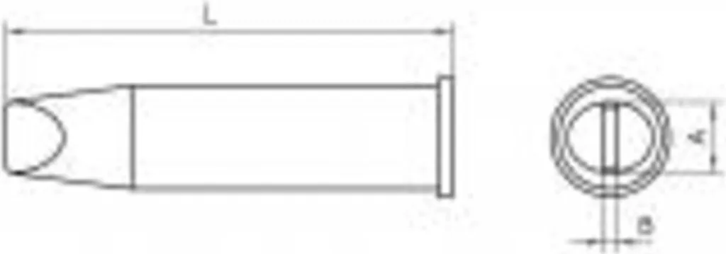 Weller T0054480299 XHT E Punta Saldante 7,6mm | Confezione Risparmio 10pz