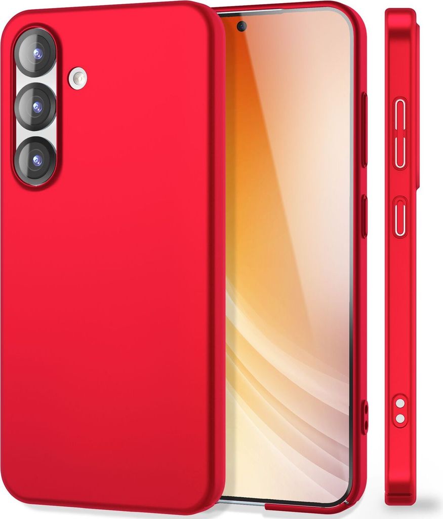 NALIA Ultra Slim Hardcase für Samsung Galaxy S25 Plus – Anti-Fingerprint & 0.5mm Dünn – PUREFIT (Matt & Leicht) – Marke aus Berlin – Flam...
