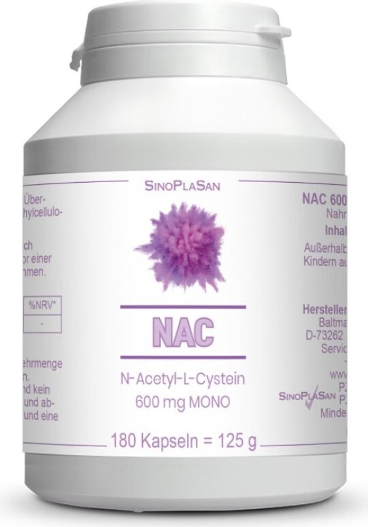 Nac 600 mg Mono Kapseln 180 St