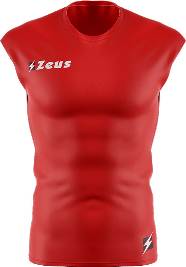 L ROSSO|Zeus Fisiko Baselayer Ärmelloses Funktionsshirt rot
