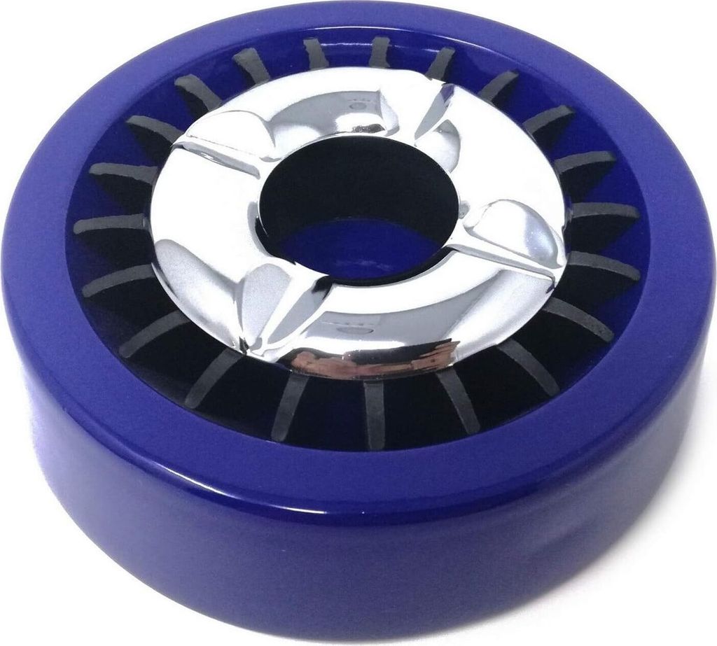 Starlet24® Windaschenbecher BLAU Gluttöter rund flach - Produktbild 
