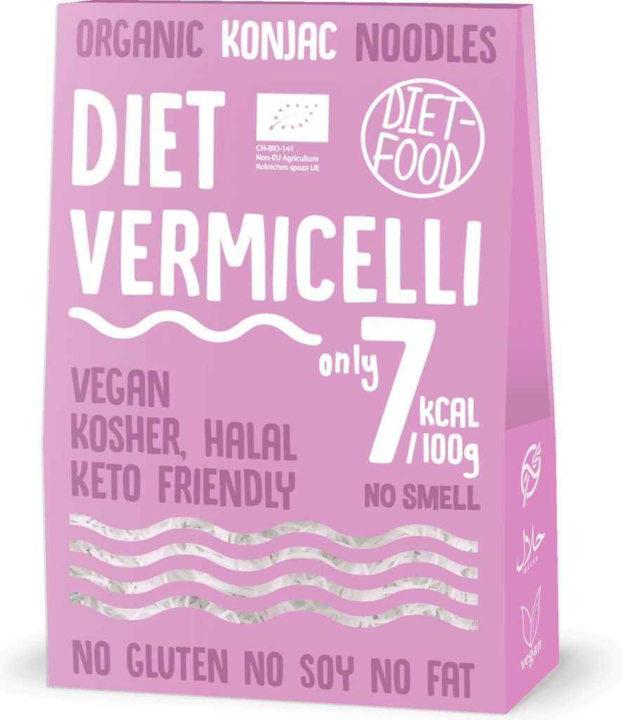 Konjak-Fadennudeln 385 g (300 g) - Diät-Lebensmittel Produktbild 