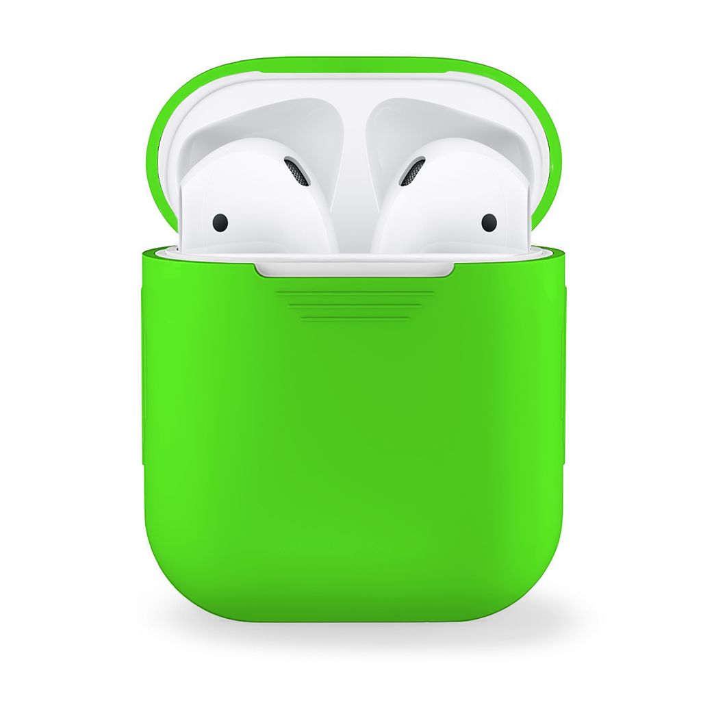 Silikonhülle Case für Apple AirPods 1 & 2 - Ladecase [Qi Produktbild 