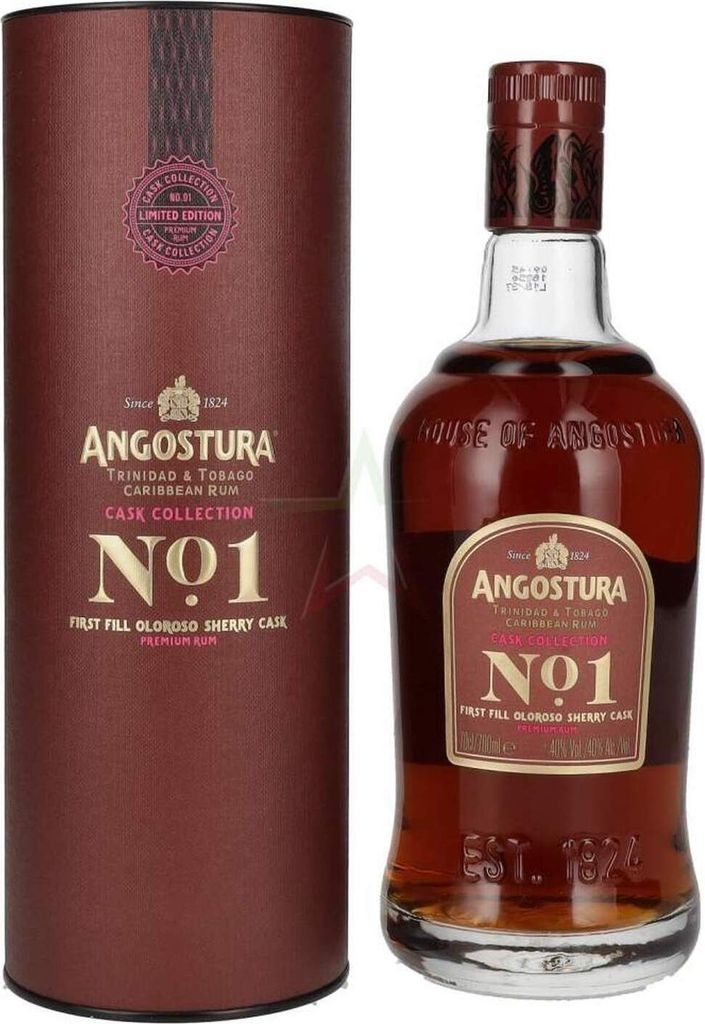 Angostura No. 1 CASK COLLECTION First Fill Oloroso Sherry Cask Premium Rum Batch 40 % 0,70 Liter