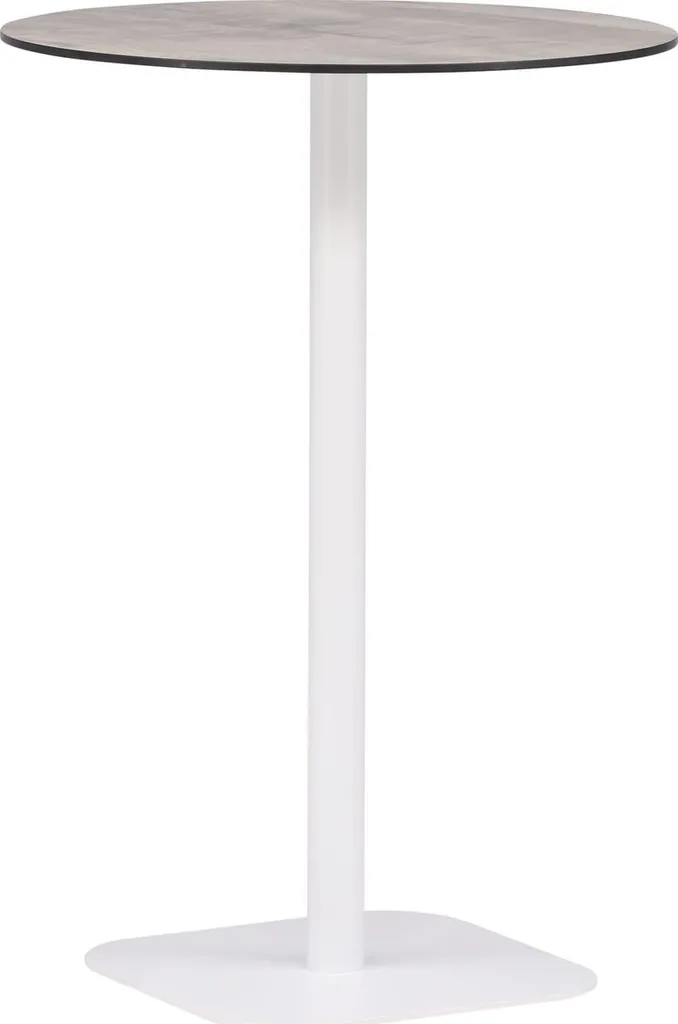 Table Milano Ø70 Blanche : Stable, Compacte et Facile à Entretenir - 12