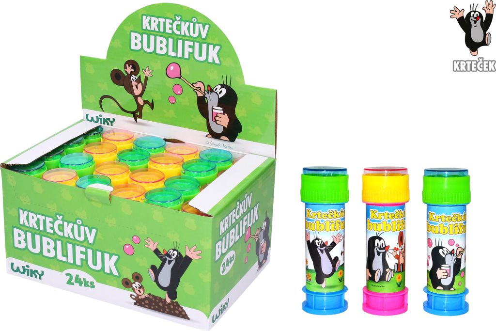 Souffleur de bulles de savon Krtek 50 ml Image du produit 