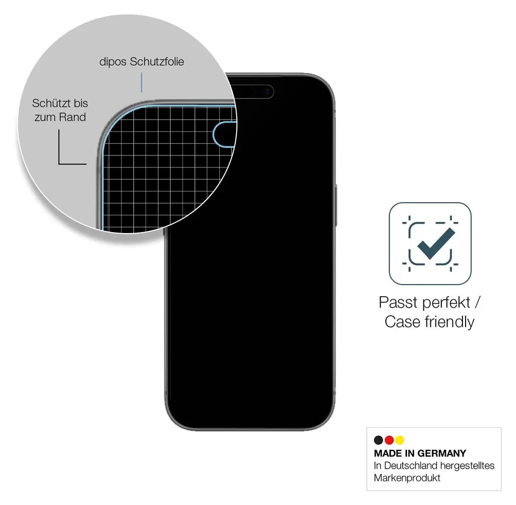 IBYWIND 2 Pezzi Pellicola Protettiva per Oppo Reno10 5G 6,7+1 Pezzo