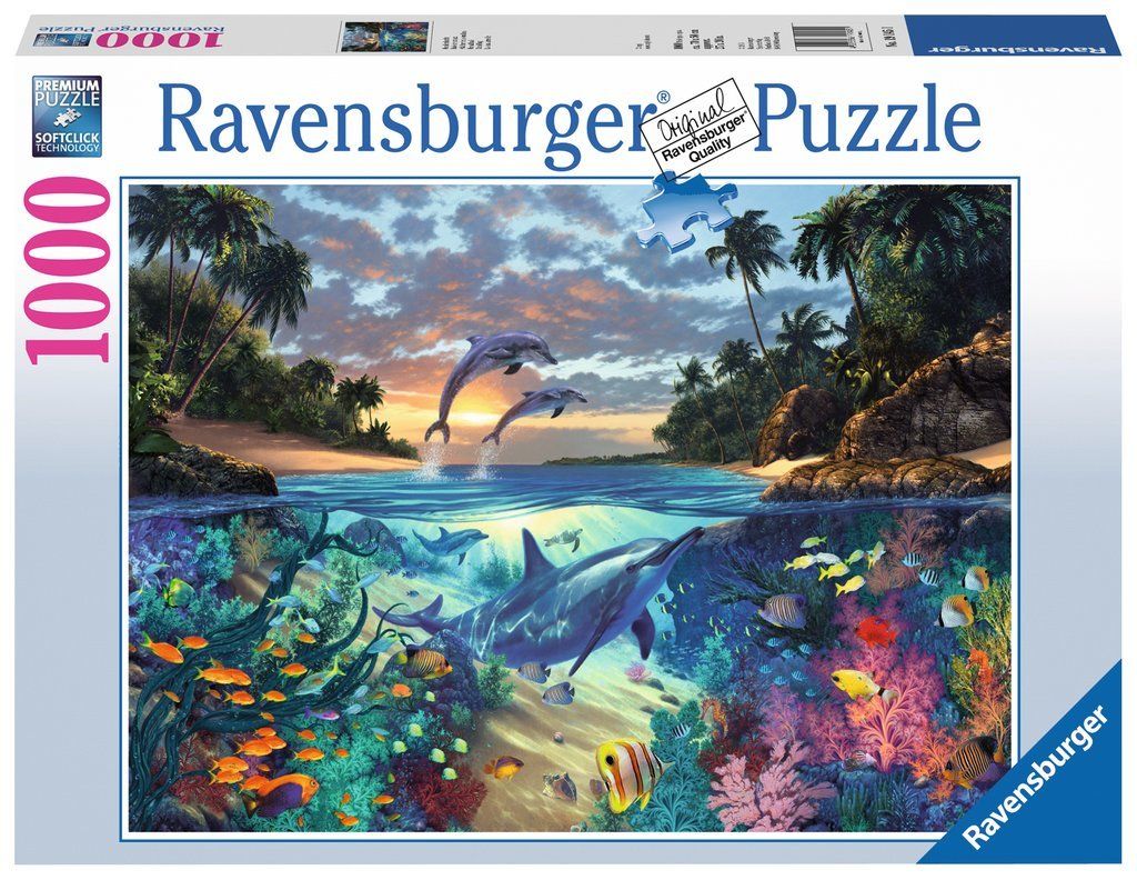 Ravensburger 19145 - Coral Bay - % 1000 T. Puzzle % - 1000 Immagine del prodotto 