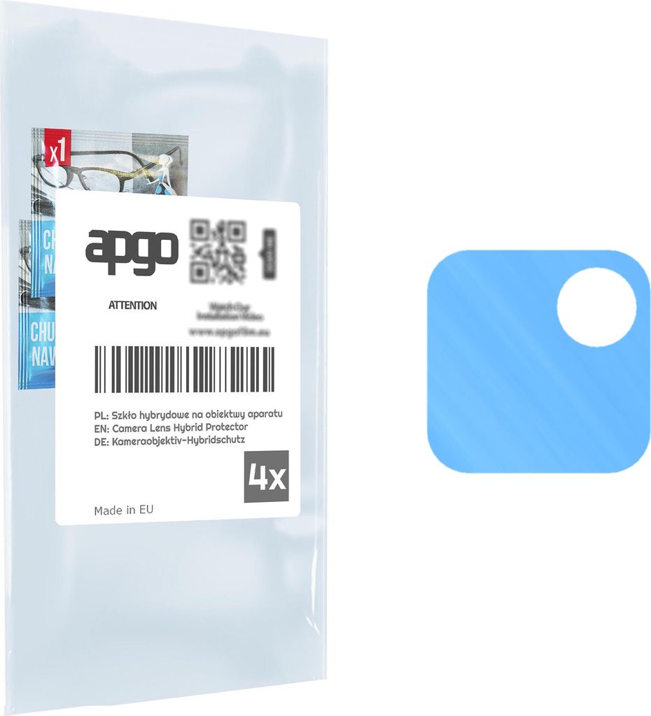 apgo 4 Stück Linsenschutz Kamera Schutzglas für Cubot P30 Kameraschutz, 9H Kameraobjektiv Camera Lens Protector