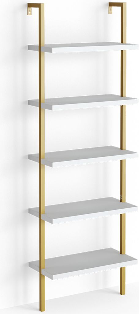 Vicco Reposé žebřík Ava, 60 x 183 cm, Bílá/Zlatá Obrázek produktu 