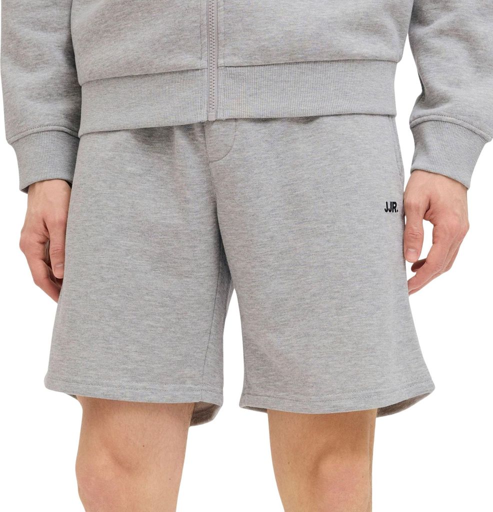 Jj Rebel Shorts 12271107-LIGHTGREYMELANGE in Grey color size xx-large