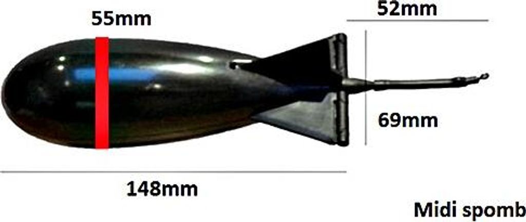 Fox Spomb Midi Black Produktbild 