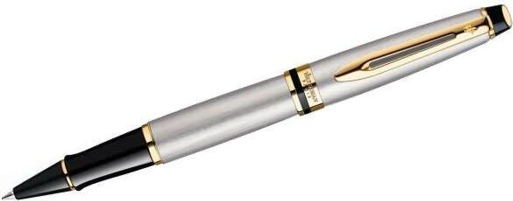 Waterman Expert, Schwarz, Edelstahl, Schwarz, Edelstahl, Fein, Beidhändig, 1 Stück(e)