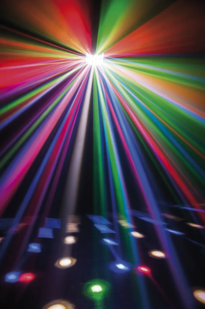 Showtec Techno Derby Effet LED RGBW 2 en 1 avec Flash Stroboscopique - 7