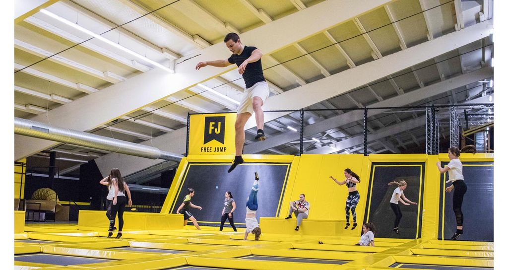 Jochen Schweizer Trampolinpark Filderstadt; Erlebnis verschenken oder selbst erleben; Gutschein gültig für 2 Personen