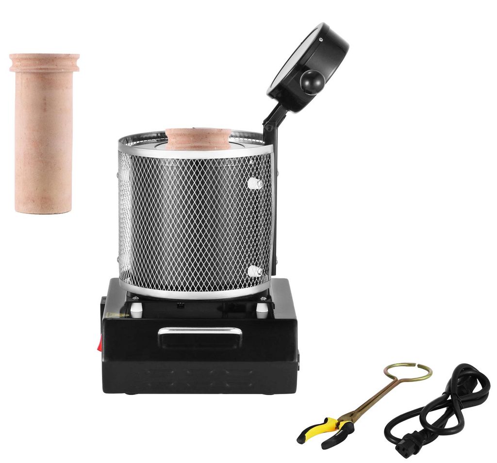SucceBuy Elektrischer Goldschmelzofen 1350 W, maximale Produktbild 