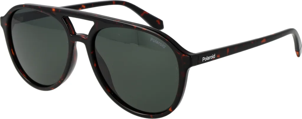 Polaroid PLD 4162/S Havana Verde Polarizzato - Occhiali da Sole Unisex