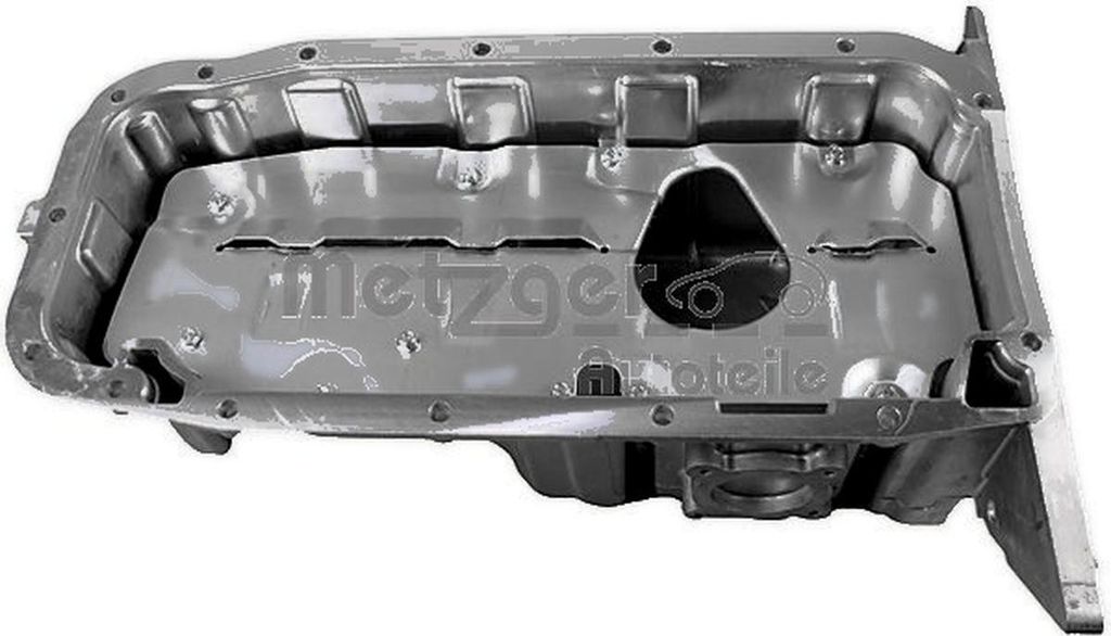Ölwanne Aluminium ohne Dichtung METZGER passend für u.a. OPEL ASTRA