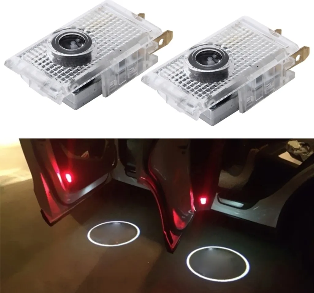 2X Luci LED Porta Auto Buick Regal Logo 3D Proiettore Benvenuto