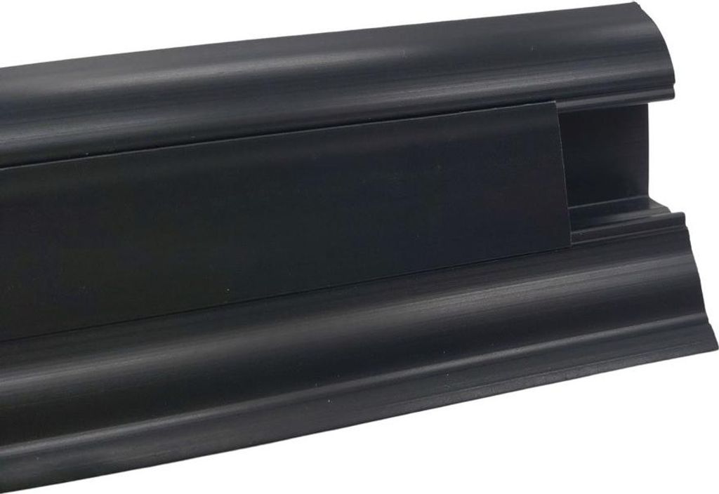 DOPRODEJ: Sokkelprofiel voor vloeren SLK50 W110 zwart - Productafbeelding 