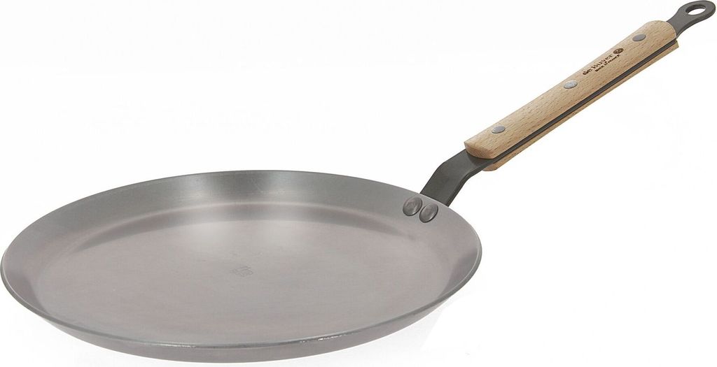 De Buyer Mineral B Bois Krepp- und Pfannkuchenpfanne - Ø 24cm