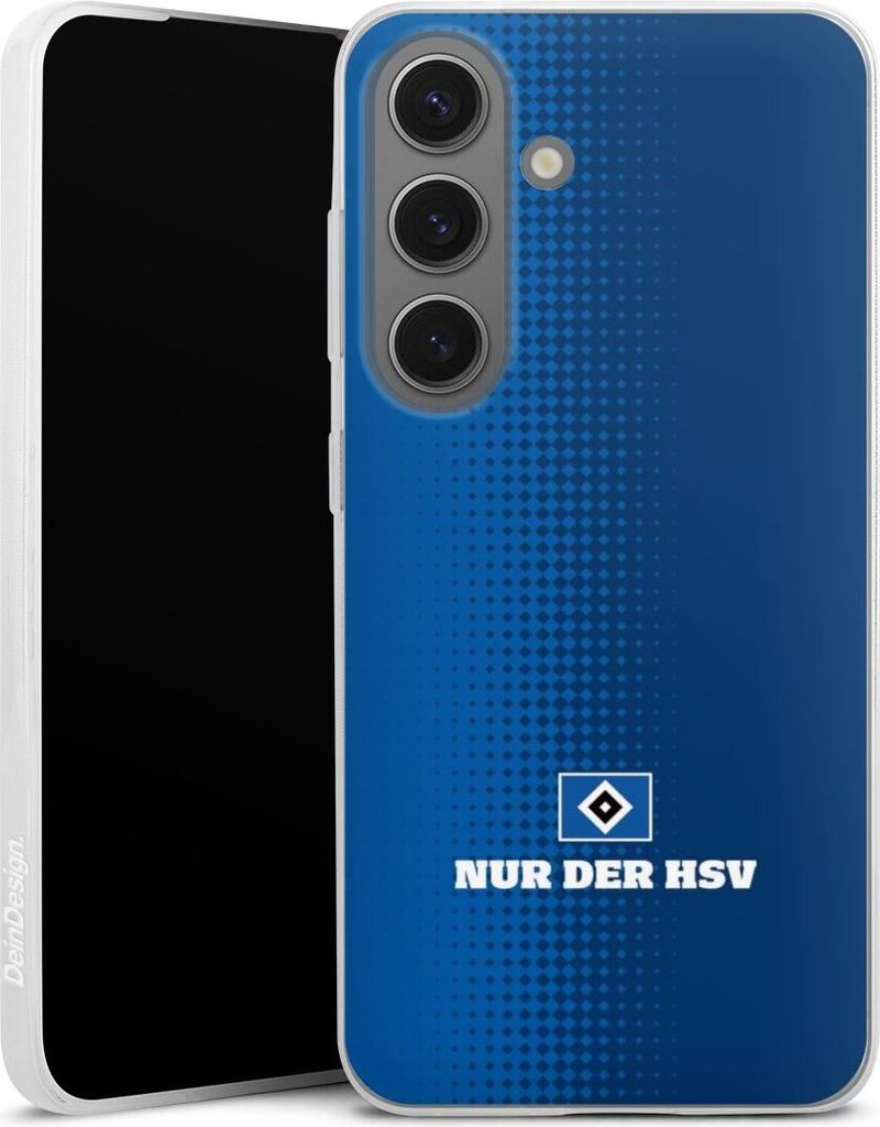 DeinDesign Slim Hülle für Samsung Galaxy S25 Silikon Case Ultra Dünn Handyhülle HSV Logo Offizielles Lizenzprodukt