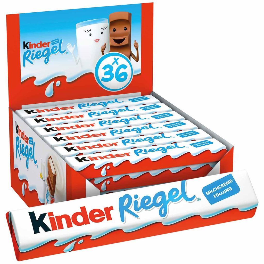Ferrero kinder Riegel 36er Big-Pack (36 x 21g Riegel) Produktbild 