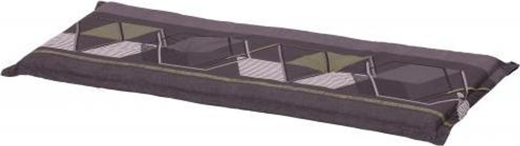Madison Bankkissen 150 x 48 cm Vince in Lime – Wasserabweisendes Kissen für Gartenbänke und Sitzmöbel