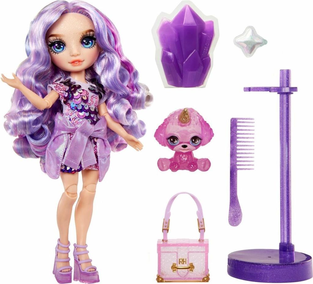 MGA Entertainment Classic Rainbow Fashion Doll- Violet Obrázok produktu 