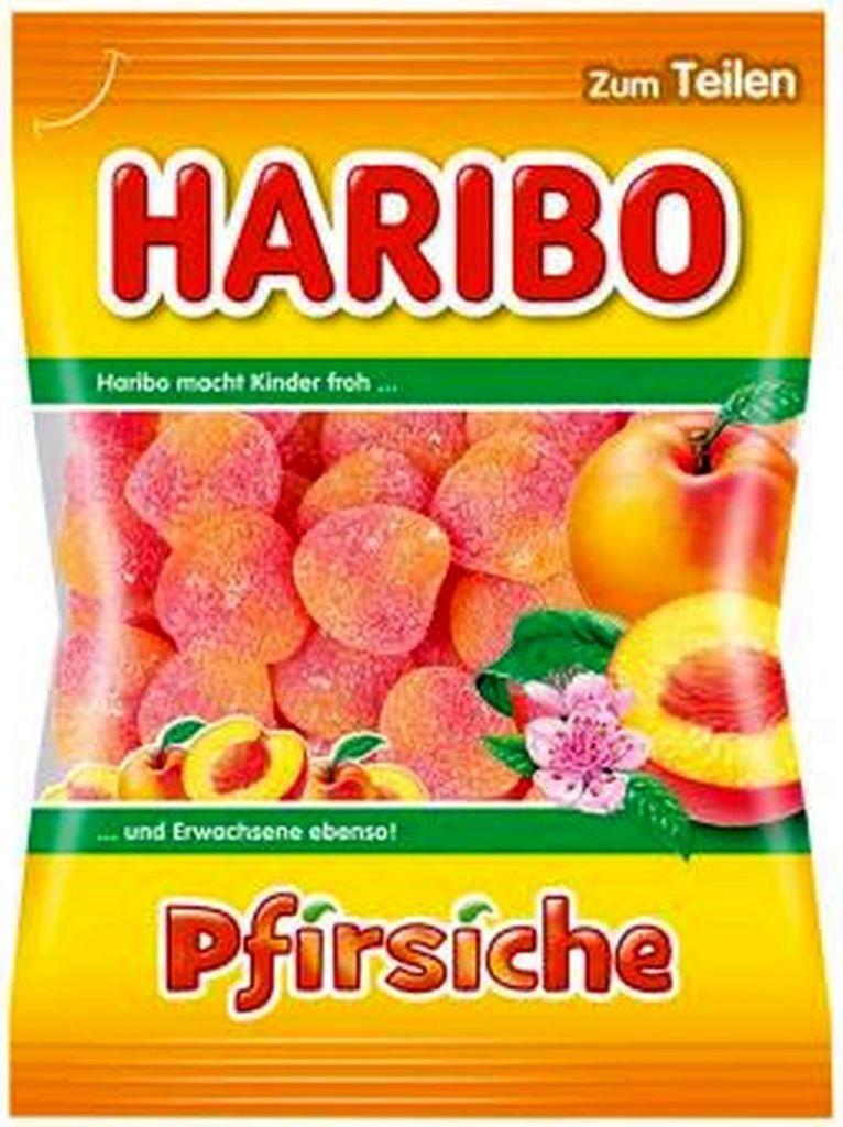 Haribo Broskyne želé s broskyňovou príchuťou 175g Obrázok produktu 