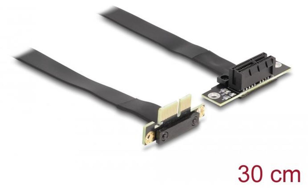 Tarjeta elevadora PCI Express x1 de Delock, con conector de Imagen del producto 