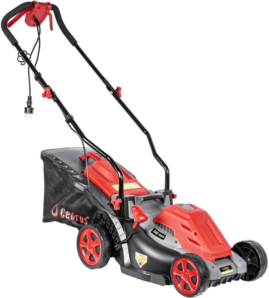 Cedrus Ke34 Kosiarka Elektryczna Do Trawy 1400W / 34Cm - Zdjęcie produktu 