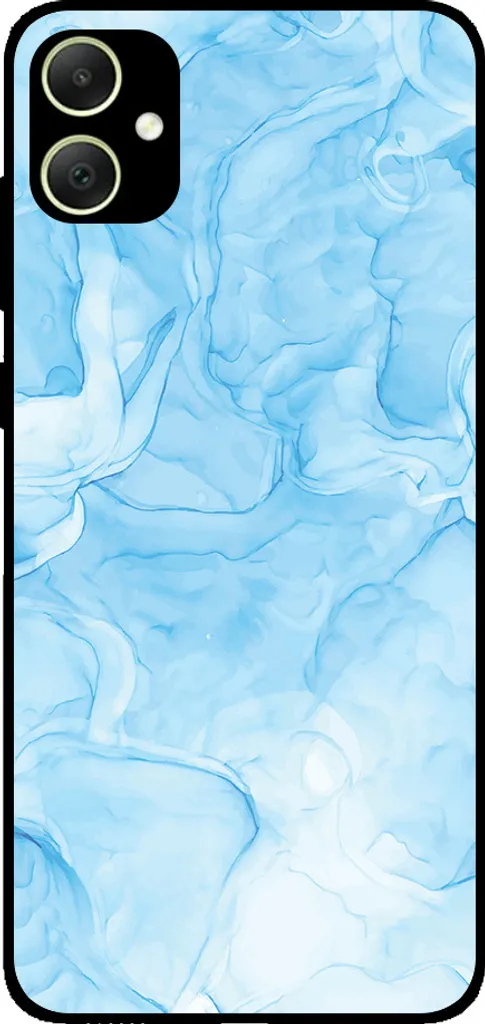 Cover Marmo Samsung A05 Azzurro - Protezione TPU Effetto Pietra