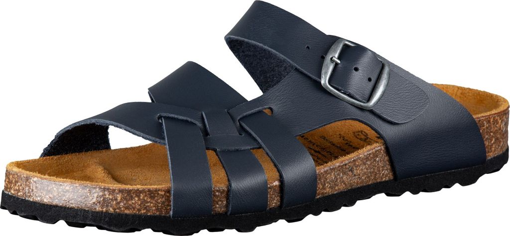Damen Pantolette Bioline Flora Gr. 42 mit profilierter Laufsohle