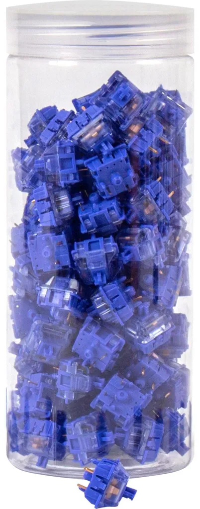 Switch Keychron Gateron CJ Bleu Foncé G62 - Idéal Gaming et Frappe Rapide