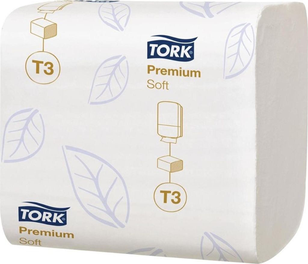 Tork Großverpackung Toilettenpapier weiß (30 Stück) Produktbild 