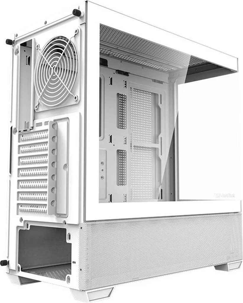 darkFlash DS900 AIR White: Case Gaming Panoramico con USB-C - 5