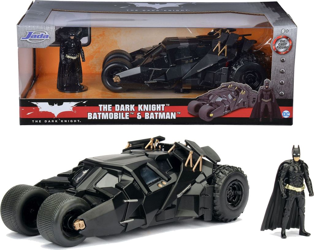 Jada Toys Batman The Dark Knight Batmobile 1:24 Die-cast Produktbild 