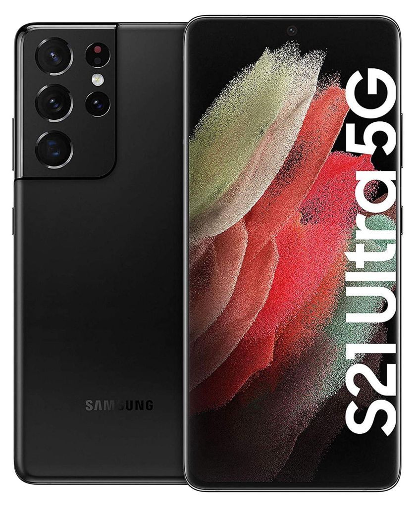 Samsung Galaxy S21 Ultra 5G noir fantôme 128GB Image du produit 