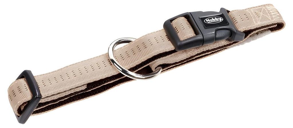 Nobby Halsband Soft Grip beige/chocolate, Produktbild 