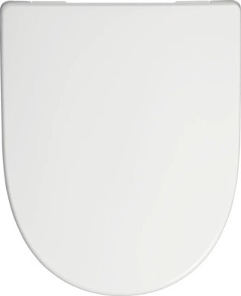 REIKA WC-Sitz ASO weiß mit Absenkautomatik und Quick&Clean D Form für Geberit Premiano
