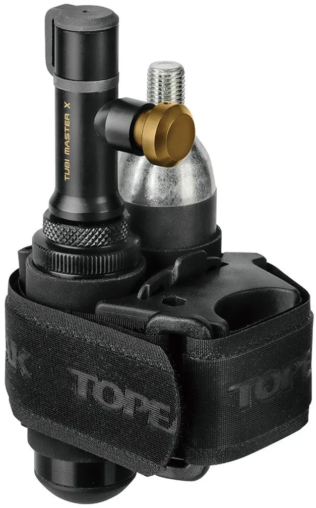 Pompe à CO2 Topeak Tubi Master X pour Réparation Rapide Vélo Tubeless
