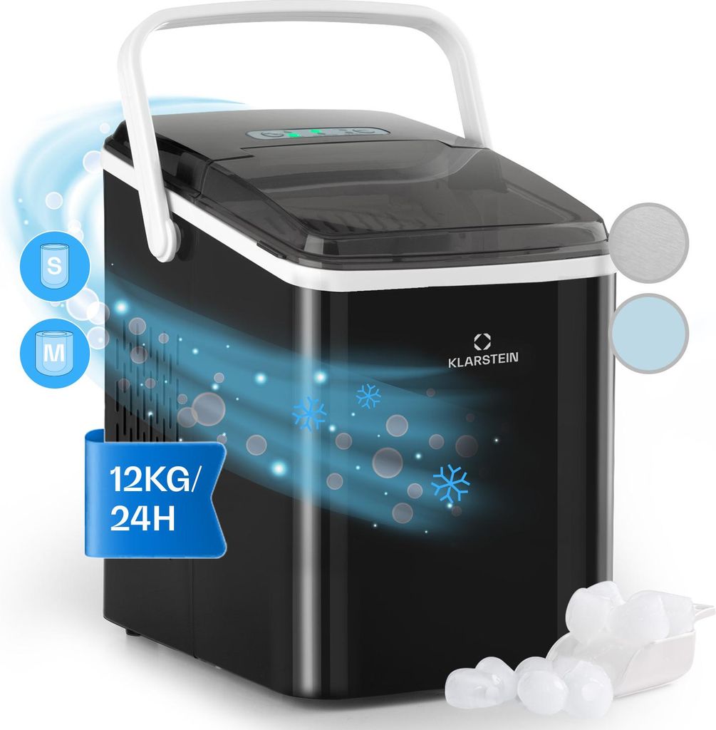 Klarstein Machine a Glacons pour la Maison, Capacité de 2L, Image du produit 