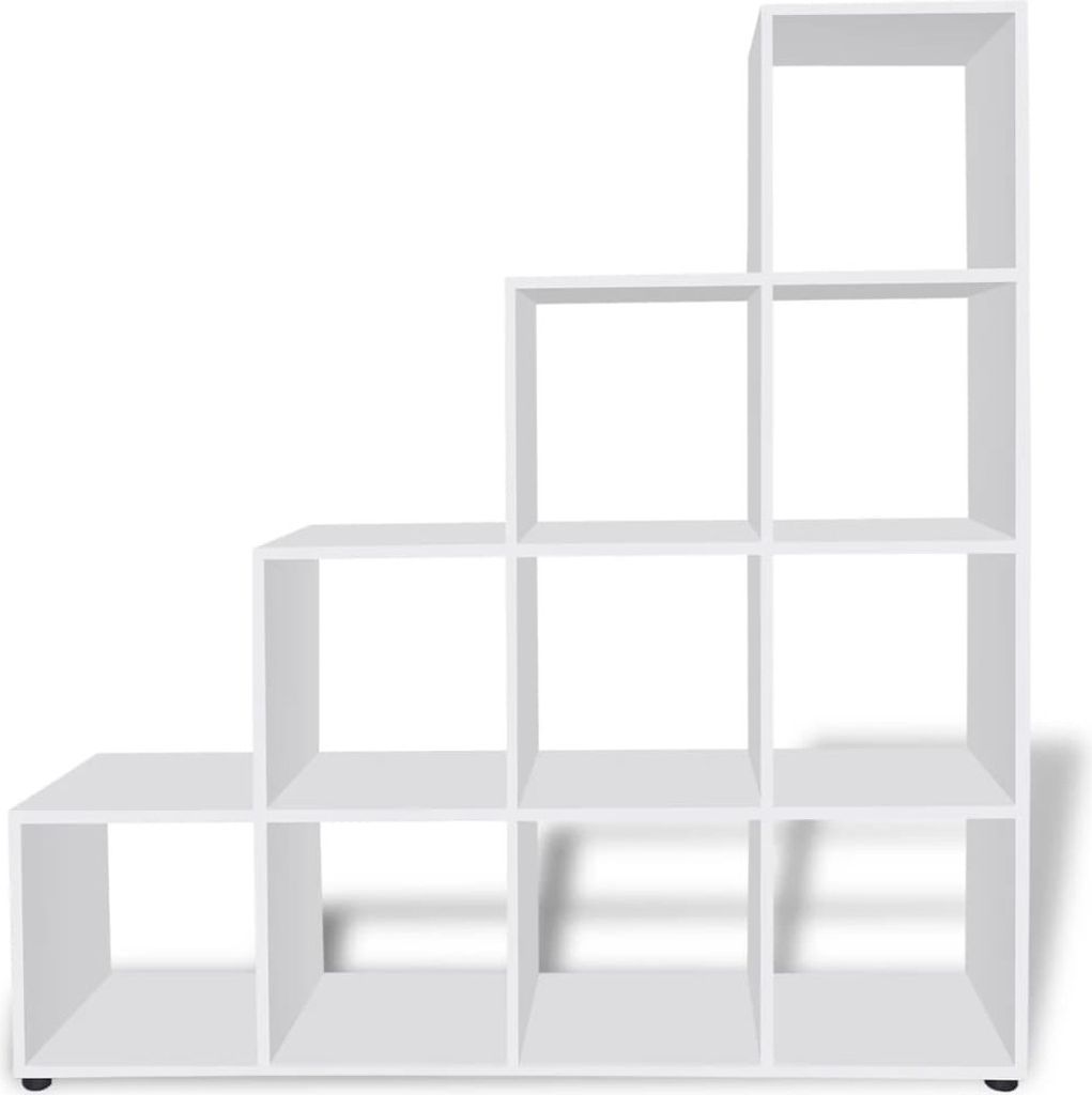 "im Sonderangebot" Treppenregal Bücherregal 142 cm Weiß - NeuMöbel2279491