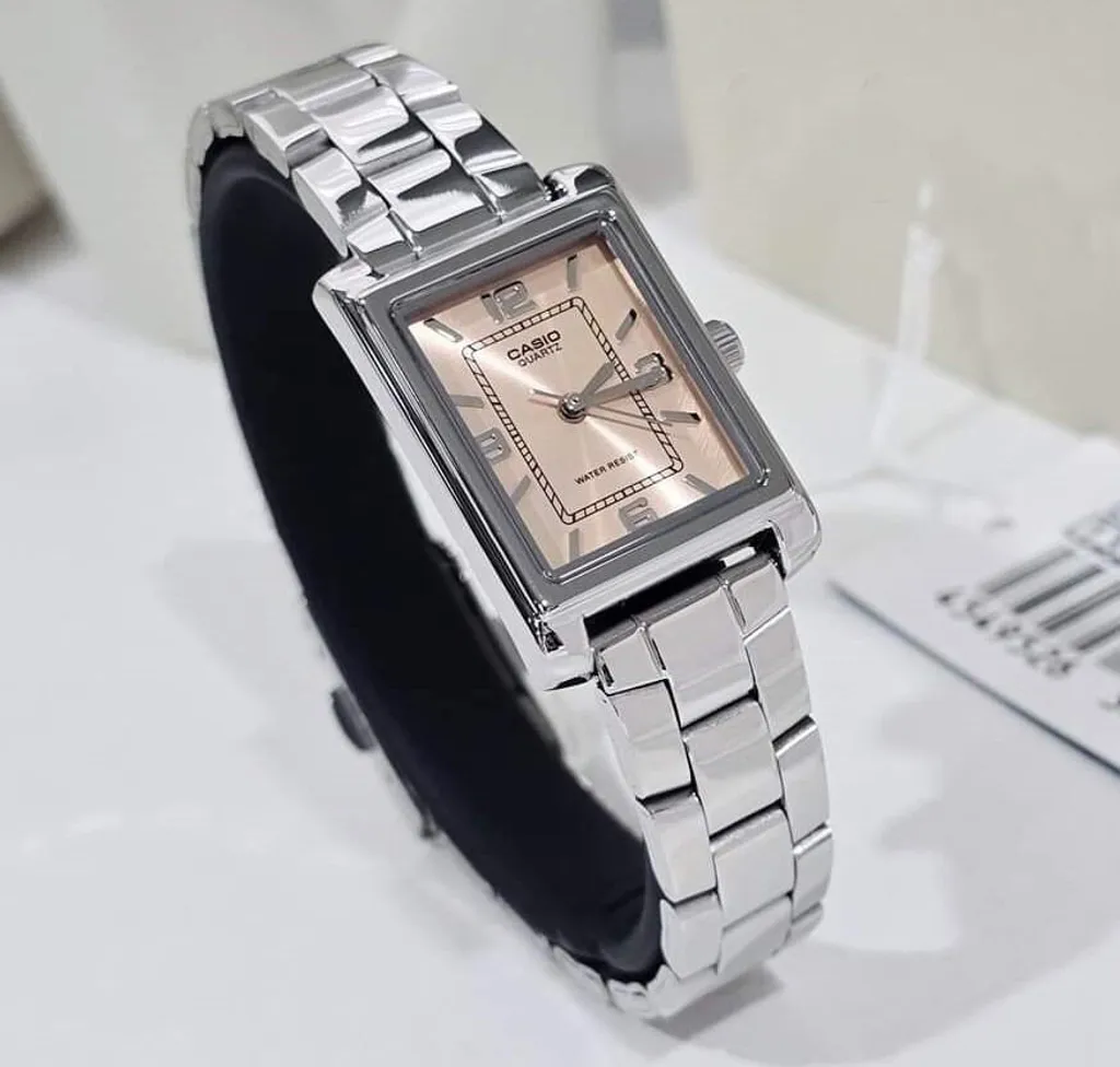 Orologio Casio Donna Rettangolare Rosa LTP-1234DD-4A Prezzo Offerta - 13