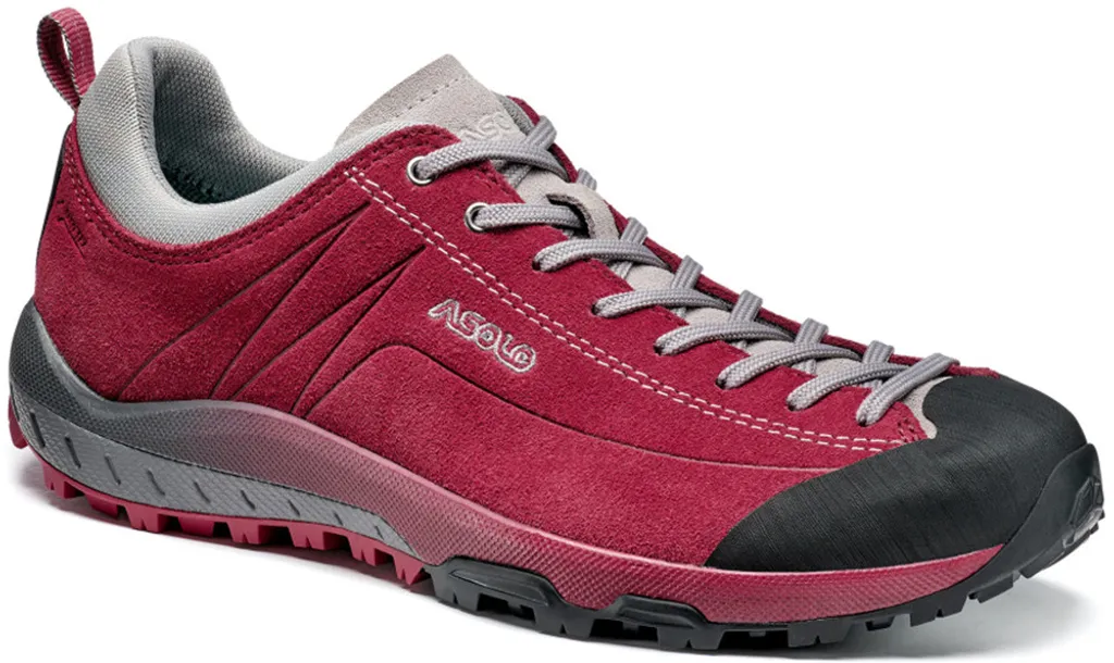 Chaussures de marche basse femme Asolo Space GV ML cuir suédé et Vibram