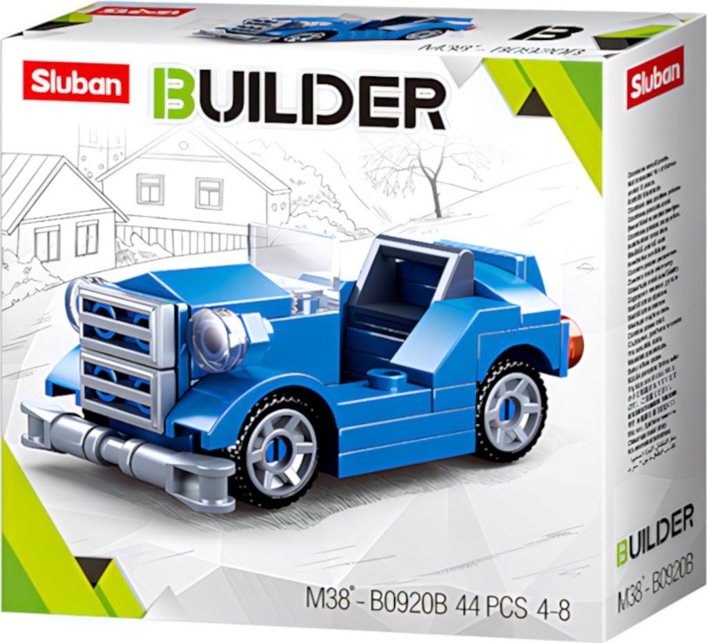 Sluban Builder M38-B0920B Modrý kabriolet | Kaufland.cz