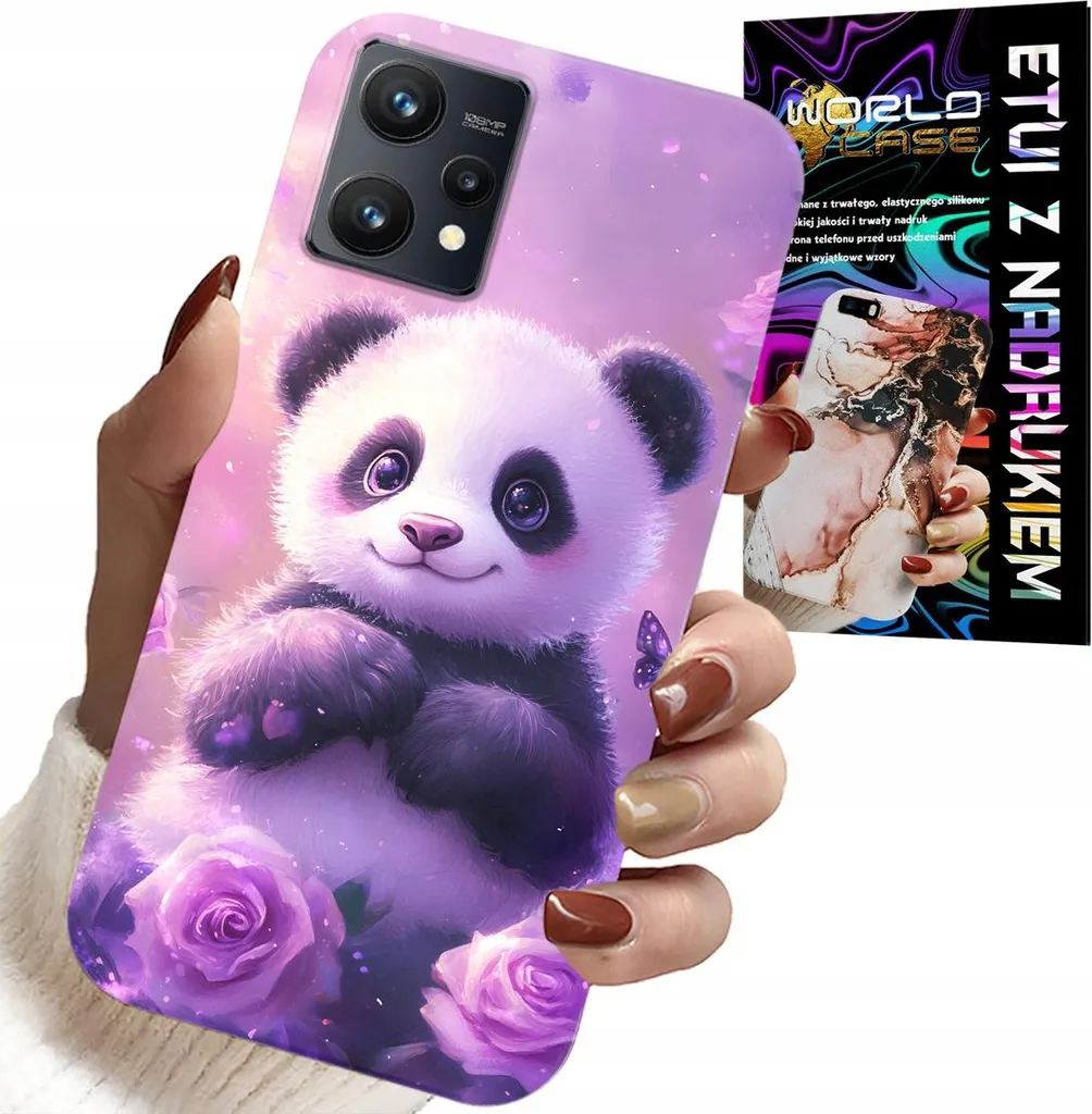 Custodia Realme 9 Pro + Vetro: Protezione Panda Efficace e Duratura